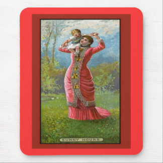 Mousepad Dia de as mães de Vintage Horas Sunny