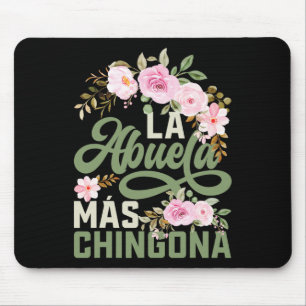 Mousepad Dia de as mães La Abuela Más Chingona Avô hispânic