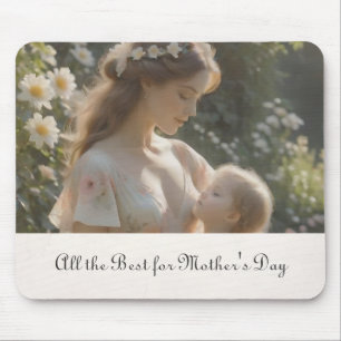 Mousepad Dia de as mães - Um Embarque De Jardim De Tensão