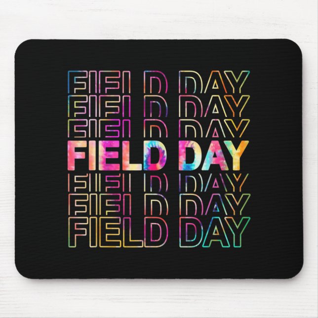Mousepad Dia de Campo 2022 Estudantes de TEACHER do Tie Dye (Frente)