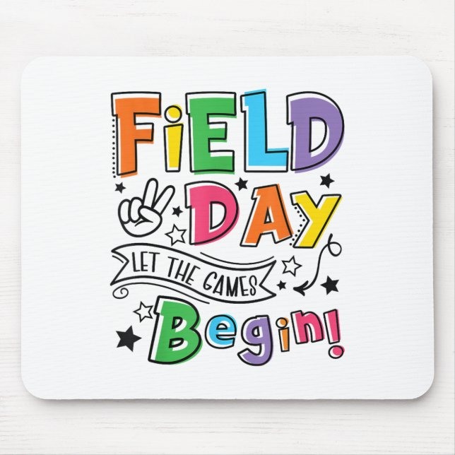 Mousepad Dia de Campo 2025 Deixar Os Jogos Começarem Profes (Frente)