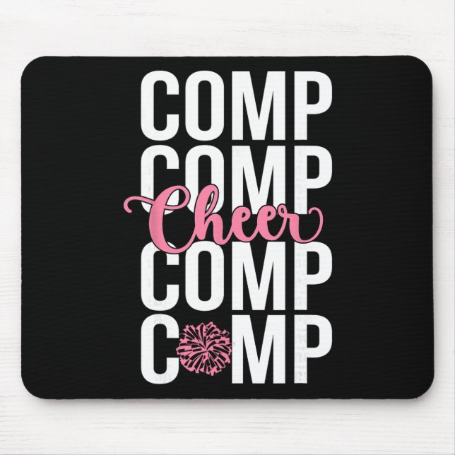 Mousepad Dia de Competição de Torcida Dia de Competição de  (Frente)