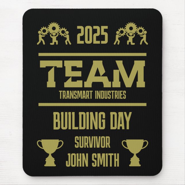 Mousepad Dia de Construção da Equipe Corporativa (Frente)