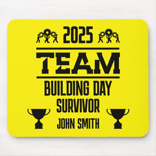 Mousepad Dia de Construção da Equipe Corporativa (Frente)