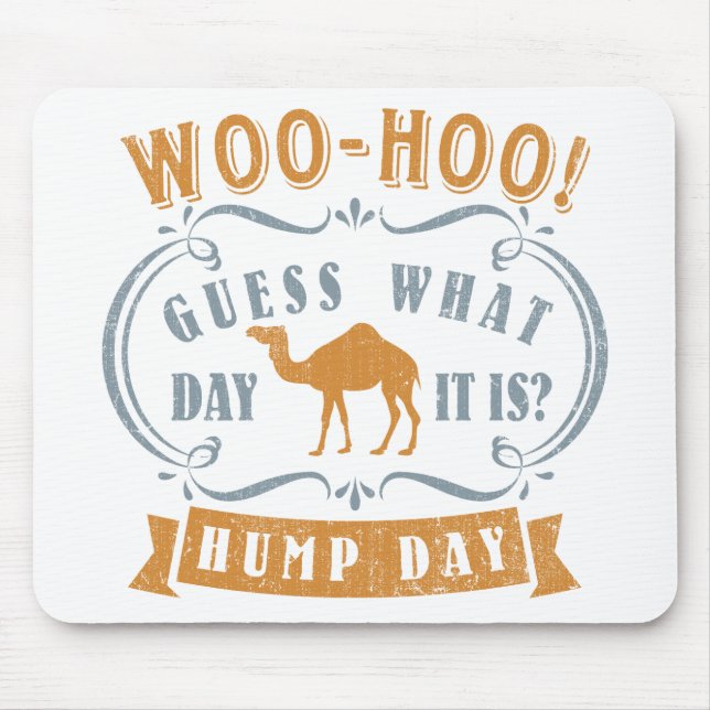 Mousepad Dia de corcunda (Frente)