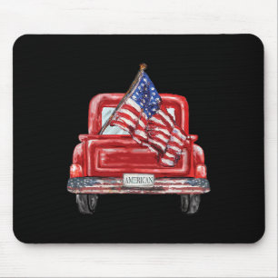 Mousepad Dia de Independência de Bandeira Americana de 7 de