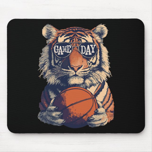 Mousepad Dia de Jogo do Tigres Sketll (Frente)