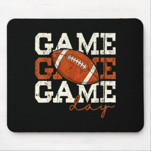 Mousepad dia de jogo touchdown futebol americano para homen