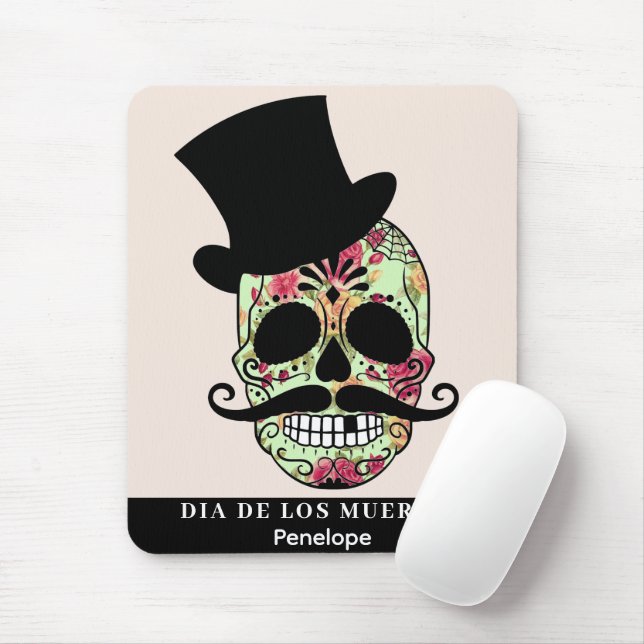 Mousepad DIA DE LOS MUERTOS Personalizado (Com mouse)