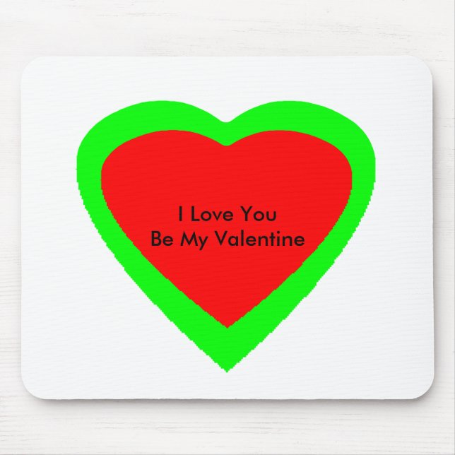 Mousepad Dia de os namorados apresenta jGibney O MUSEUM Zaz (Frente)