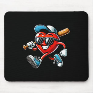 Mousepad Dia de os namorados Baseball Boys Crianças Engraça