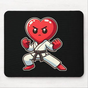 Mousepad Dia de os namorados Cardíaco Karate Taekwondo Mma