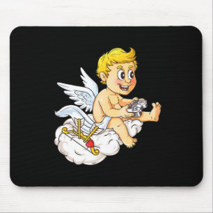 Mousepad Dia de os namorados Cupid Video Gamer Controller B