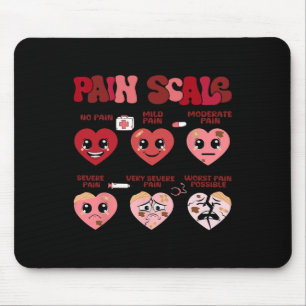 Mousepad Dia de os namorados Da Enfermeira De Traumatismo C