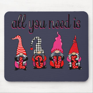 Mousepad Dia de os namorados Engraçado Gnome
