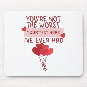 Mousepad Dia de os namorados Personalizado de Cute Personal