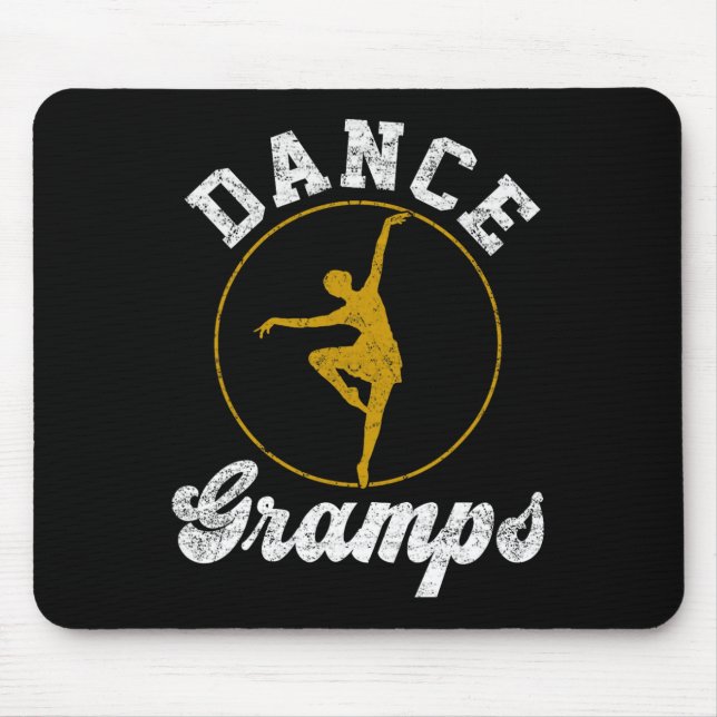 Mousepad Dia de os pais Dance Gramps Dance Lover (Frente)