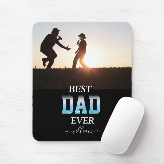 Mousepad Dia de os pais de Fotografias Personalizado do Mel (Com mouse)