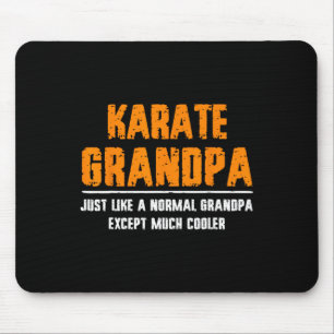 Mousepad Dia de os pais do avô Karate - Vovô masculino