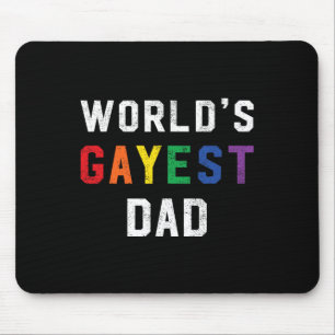 Mousepad Dia de os pais Lgbt Gayest Pai Gayest