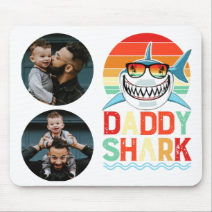 Mousepad Dia de os pais Rustic Pai Shark 