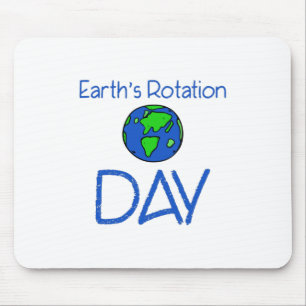 Mousepad Dia de Rotação das Terras
