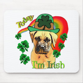 Mousepad Dia de São Patrício Bullmastiff