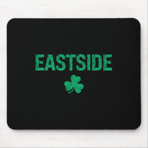 Mousepad Dia de São Patrício de Shamrock irlandês para lest