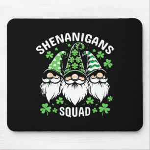 Mousepad Dia de São Patrício Gnomos Shenanigans Squad 2024