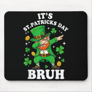 Mousepad Dia de São Patrício mano duende homens mulheres