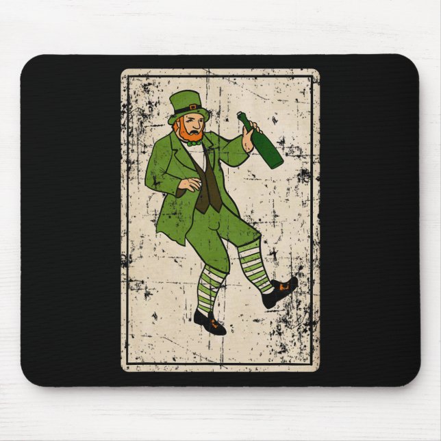 Mousepad Dia de São Patrício Mexicano E Cinco De Mayo Gift (Frente)