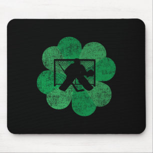 Mousepad Dia de São Patrício Quatro Folha de Folha - Lucky