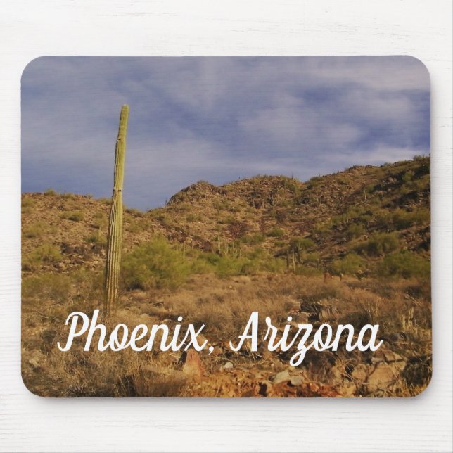 Mousepad Dia de tempestade em Phoenix (Frente)
