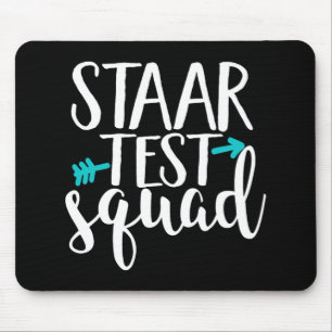 Mousepad Dia de Teste de Professores Elementares do Esquadr