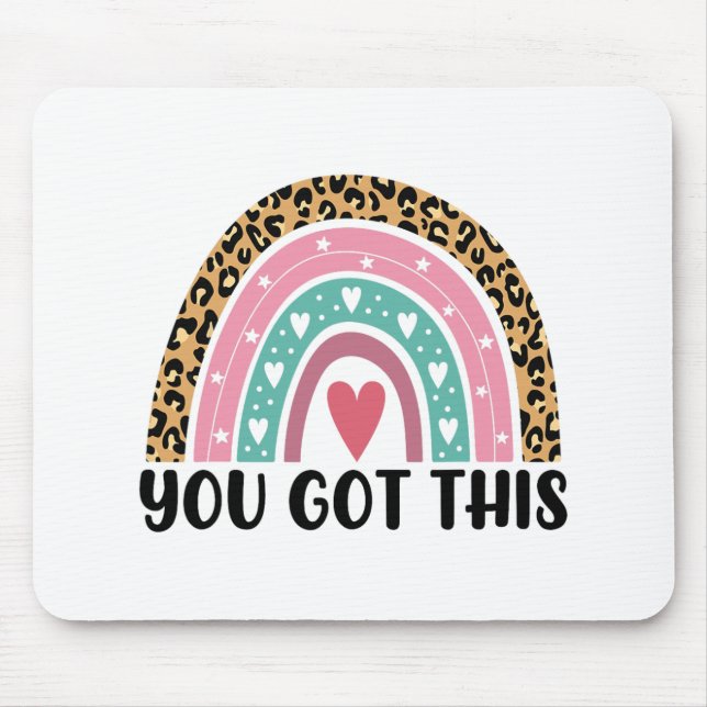 Mousepad Dia De Teste Do Professor Que Você Recebeu (Frente)
