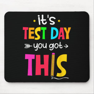 Mousepad Dia De Teste Que Você Tem Este Professor No Dia De
