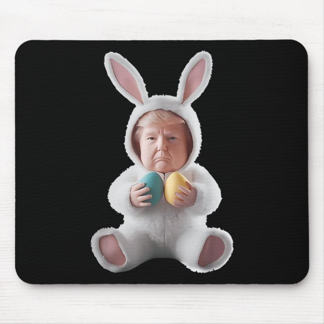 Mousepad Dia do Felz pascoa da Páscoa Engraçado (Frente)