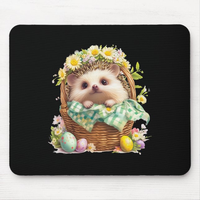 Mousepad Dia do felz pascoa - Dentro sentado do porco A tec (Frente)