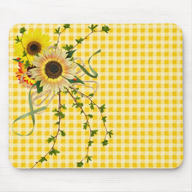 Mousepad Dia do Girassol (Frente)