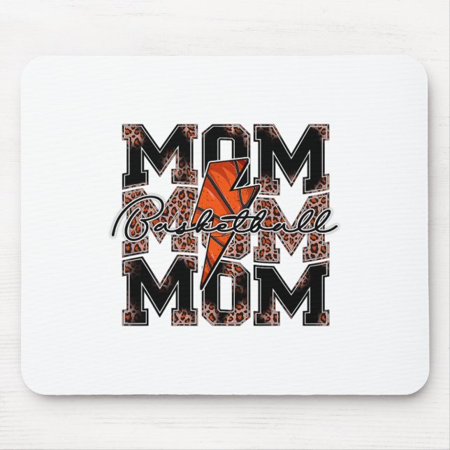 Mousepad Dia do Jogo de Esquema da Mãe Leopard Lightning Bo (Frente)