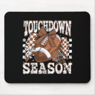 Mousepad Dia do Jogo de Futebol do Groovy Touchdown