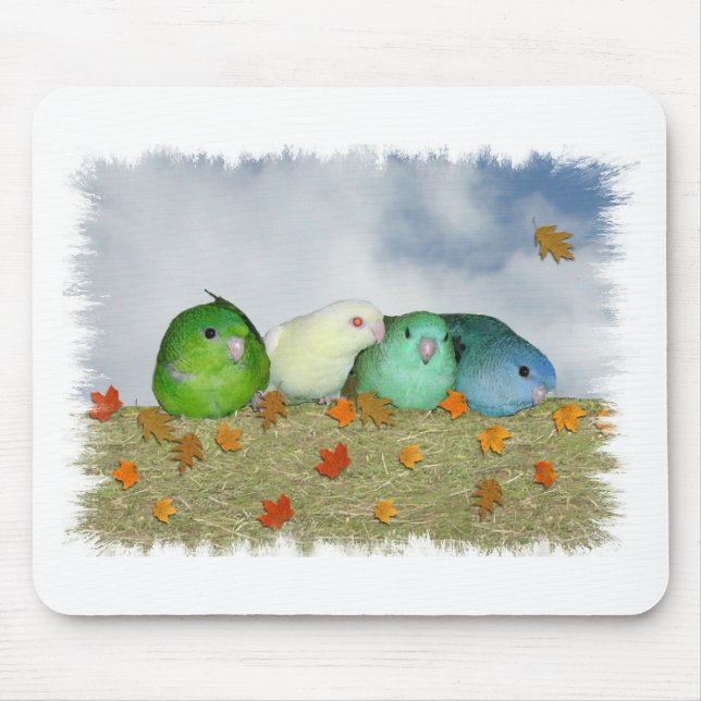 Mousepad Dia do outono (Frente)