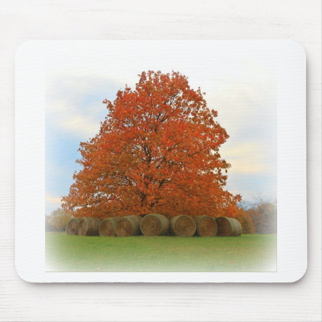 Mousepad Dia do outono (Frente)