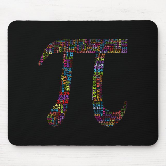 Mousepad Dia do Pi 314 Geeks da Matemática (Frente)