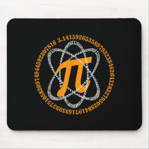 Mousepad Dia do Pi 3,14 Símbolo do Número Pi Presente de Ma