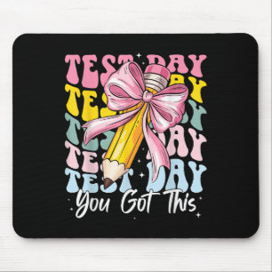 Mousepad Dia do Teste Balance o Teste Motivacional Professo