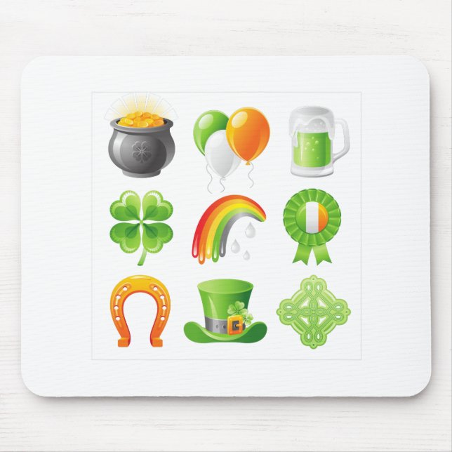 Mousepad dia dos aperitivos santos (Frente)