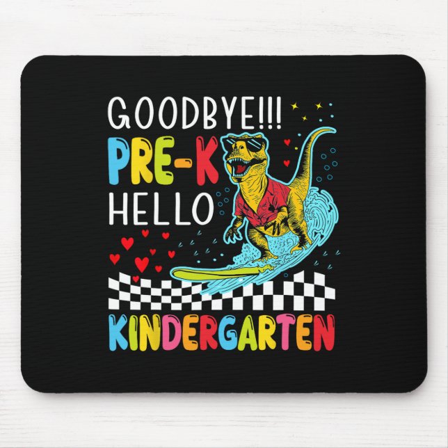 Mousepad Dia dos Meninos Pré-escolar Último Dia de Aula Din (Frente)