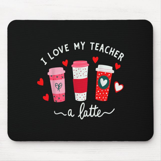 Mousepad Dia dos Namorados Professor Eu Amo Meu Professor U (Frente)