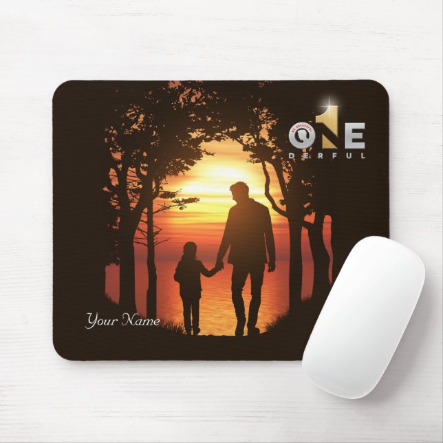 Mousepad Dia dos Pais Maravilhosos | DIA DE OS PAIS - (Com mouse)